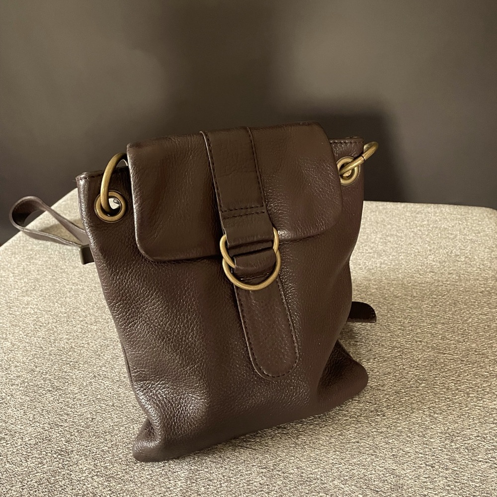 Like New Brown Leather HOBO bag